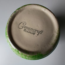 Load image into Gallery viewer, Govancroft Glasgow Green Spongeware Pottery Jug Pitcher Vintage Scottish