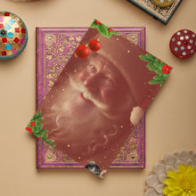 Load image into Gallery viewer, Santa Claus digital Father Christmas prints Winter Postcards Journaling printable Instant Digital Download JPEG PDF Images 12 Designs