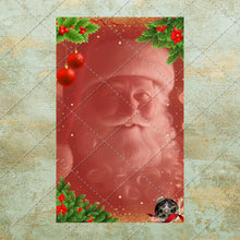 Load image into Gallery viewer, Santa Claus digital Father Christmas prints Winter Postcards Journaling printable Instant Digital Download JPEG PDF Images 12 Designs