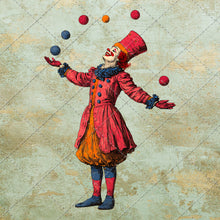 Load image into Gallery viewer, Vintage Circus Carnival Elements Graphic Image 18 png images clipart digital download printable junk journal scrapbook Retro Designs