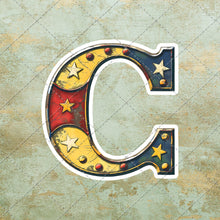 Load image into Gallery viewer, Vintage Circus Carnival Junk Journal Kit Image 30 fussy cut images clipart digital download printable scrapbook cut outs DIY Stickers Retro