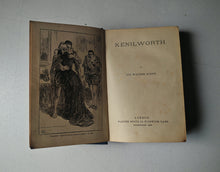 Load image into Gallery viewer, Kenilworth by Sir Walter Scott Antique Hardcover Book Walter Scott Publishing