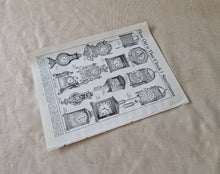 Load image into Gallery viewer, Vintage Drawing Image Book Plate Old Clocks Image Illustrations How Old is That Clock? Specimens Old