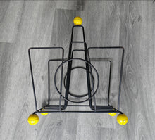 Load image into Gallery viewer, Fablulous and Funky Vintage 1950's 1960's? 'Sputnik' 'Atomic' Black Coated W