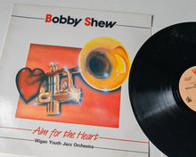 Load image into Gallery viewer, Bobby Shew Aim for the Heart Wigan Youth Jazz Orchestra Vinyl LP Gateway Records
