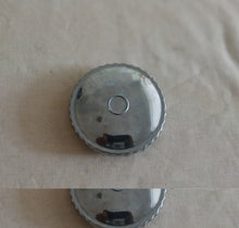 Load image into Gallery viewer, Vintage Metal Fuel Cap Cover 11cm Diameter Classic Car Tractor HGV Style