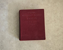 Load image into Gallery viewer, Vintage 1954 The Methodist Hymn-Book Central Methodist Church Blackpool Revised