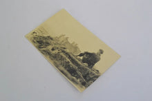 Load image into Gallery viewer, Vintage Photograph, Man Sitting By The Seaside Enjoying the Castle View ,1960s
