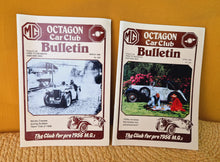 Load image into Gallery viewer, 8 x MG Octagon Car Club Bulletin Vintage Magazines from 1995, Mixed Collection