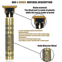 Load image into Gallery viewer, T9 Hair Clipper Repair Beard Shaving Body Hair Trimmer Clippers Electric Machine Men Haircut Machine 0mm Barber Shaver