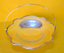 Load image into Gallery viewer, Vintage Plate Silverplate Fruit Food Serving Basket Dish, Handle
