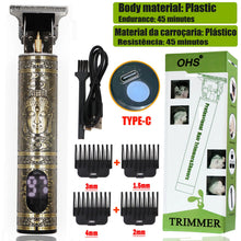 Load image into Gallery viewer, T9 Hair Clipper Repair Beard Shaving Body Hair Trimmer Clippers Electric Machine Men Haircut Machine 0mm Barber Shaver