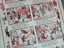 Load image into Gallery viewer, Vintage Peter and Peggy Cricket Match in the Jungle Book Print 35 x 25.5cm