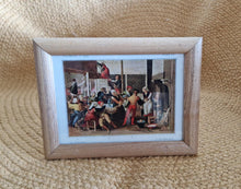 Load image into Gallery viewer, Old Book Plate Print Picture Frame Party in a Brothel by Brunswick  Monogrammist