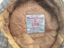 Load image into Gallery viewer, Vintage Harris Tweed Flat Cap – Hand Woven 100% Wool Made in Scotland