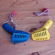 Load image into Gallery viewer, Vintage Scalextric Hand Controllers - 1970's Yellow and Blue Colour
