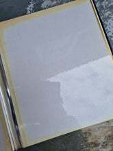 Load image into Gallery viewer, Vintage Japanese Water Lilly Flower Theme Photograph Album , Black Plastic Cover