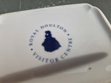 Load image into Gallery viewer, Vintage Royal Doulton Visitor Centre Rectangular Dish Tray , Rose Flower Design Ring Jewellery Tray
