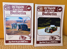 Load image into Gallery viewer, 8 x MG Octagon Car Club Bulletin Vintage Magazines from 1995, Mixed Collection