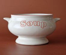 Load image into Gallery viewer, Vintage Ceramic Double Handle Soup Bowl House & Home Oven To Tableware