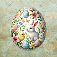 Load image into Gallery viewer, Easter Eggs and Basket Clipart Pack 27 PNG Images Instant Digital Download Easter Festive Graphics Art