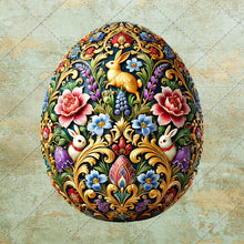 Load image into Gallery viewer, Easter Eggs and Basket Clipart Pack 27 PNG Images Instant Digital Download Easter Festive Graphics Art