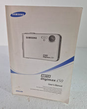 Load image into Gallery viewer, Samsung Digimax i50 Camera User Manual + Software CD-ROM