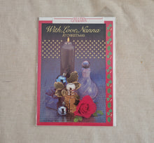 Load image into Gallery viewer, Vintage Unused Christmas Card With Love, Nanna at Christmas Sealed