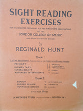 Load image into Gallery viewer, London College Of Music Sight Reading Exercise Book 2 (II), Reginald Hunt