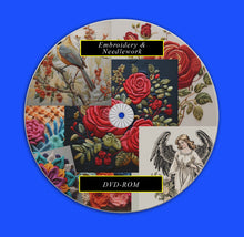 Load image into Gallery viewer, Vintage Embroidery Books, Magazines And Embroidery Pattern Images Collection DVD