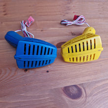 Load image into Gallery viewer, Vintage Scalextric Hand Controllers - 1970's Yellow and Blue Colour