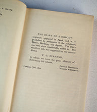 Load image into Gallery viewer, The Diary of a Nobody by George & Weedon Grossmith 1955 Collins Edition