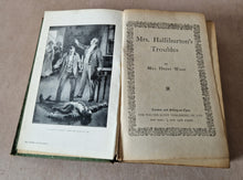 Load image into Gallery viewer, Mrs Halliburton's Troubles by Mrs Henry Wood - Hardback Vintage Book