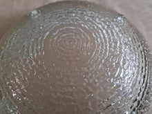 Load image into Gallery viewer, Vintage Ashtray In Glass Geometrical Layers Of Ice Patterns , France Circa 1960