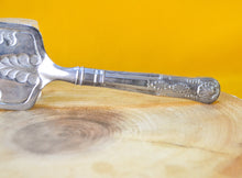 Load image into Gallery viewer, Viners Silver Plate Cake Slice Pastry Server Ornate Pattern Engraved VGC