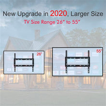 Load image into Gallery viewer, 26-55" Wall Mount Bracket TV Mount TMW4040 with Sprit Bubble