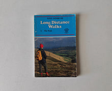 Load image into Gallery viewer, Vintage 1983 Long Distance Walks: The Peak by Tony Wimbush Classic Hiking Guide