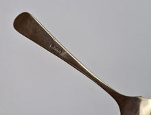 Load image into Gallery viewer, Antique Silver Plated Spoon, Berry Spoon, Small Serving, Preserve Spoon, Ornate Design Handle, Uniqu