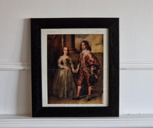 Load image into Gallery viewer, Prince William II Of Orange & Mary Stuart Painting By Anthony Van Print In Frame