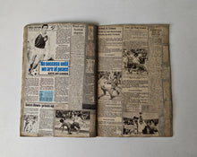 Load image into Gallery viewer, The Scrap Book with Sports Newspaper Clippings from 1980s - A Collector's Gem