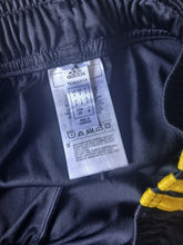 Load image into Gallery viewer, Adidas Manchester United Away Football Shorts Black Gold Mens Size S