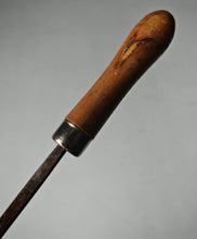 Load image into Gallery viewer, Tapered Flat File with Wooden Handle 36cm Long – Used Vintage Tool