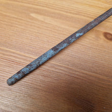 Load image into Gallery viewer, Vintage Round File Tool with Turned Wood Wooden Handle 24.8cm Long