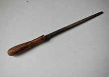 Load image into Gallery viewer, Vintage Flat Tapered Hand File with Wooden Handle – 27.5cm Long – Used