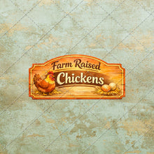 Load image into Gallery viewer, Vintage Farm Truck Fussy Cut Clipart Set – Rustic Country Market PNG & PDF, Produce Crates, Honey, Jams, Chickens Printable