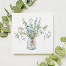 Load image into Gallery viewer, Flowers In Glass Vase Clipart - 20 High Quality PNG Images - Digital Download - Card Making, Mixed Media, Digital Paper Craft
