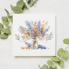 Load image into Gallery viewer, Flowers In Glass Vase Clipart - 20 High Quality PNG Images - Digital Download - Card Making, Mixed Media, Digital Paper Craft