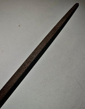 Load image into Gallery viewer, Vintage Large Flat Tapered File with Wooden Handle – 40cm Long – Used