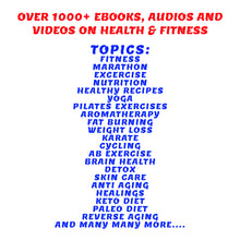 Load image into Gallery viewer, The Ultimate Health And Fitness Ebooks Bundles