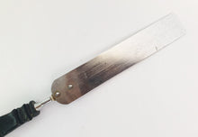 Load image into Gallery viewer, Vintage Retro Spreader Cake Icing Spatula Black Plastic Handle, Kitchen Utensil, Kitchenalia